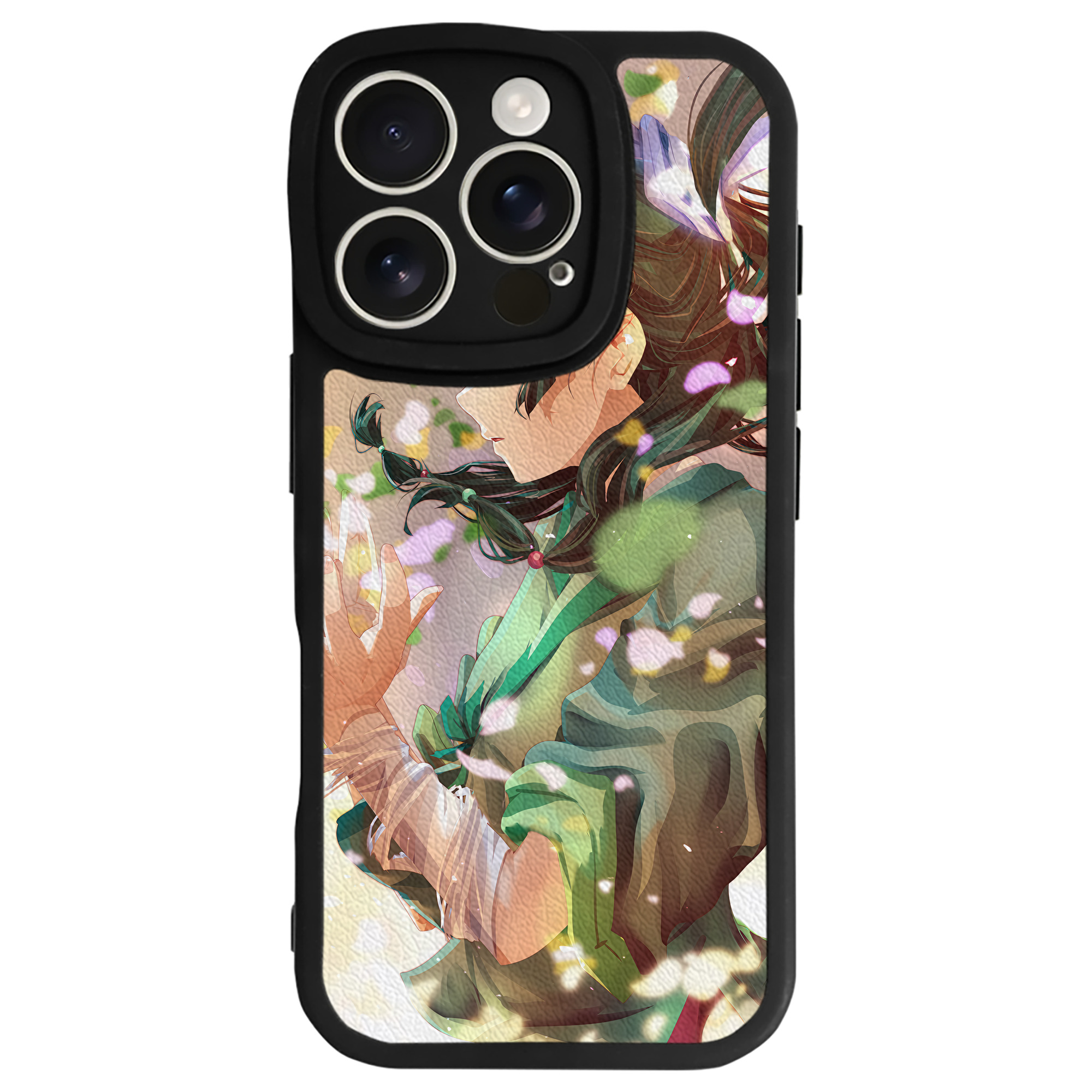（画像用） 薬屋のひとりごと The Apothecary Diaries 【iPhone 16シリーズ対応】シリコンスマホケース（レザー調） 材質：シリコン